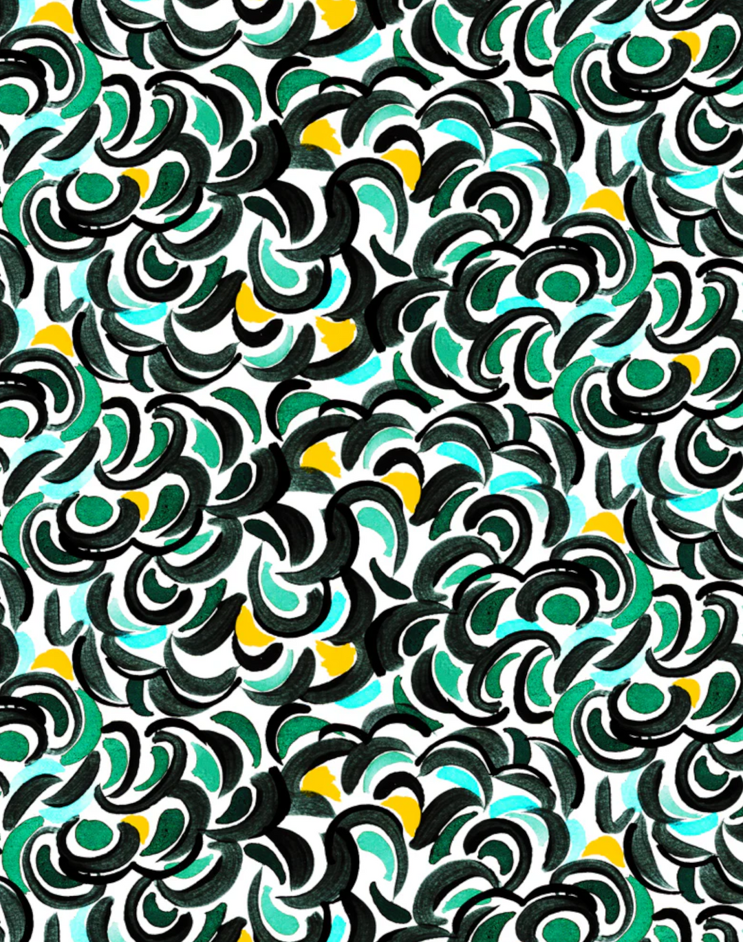 Abondance Green, Cotton/Linen