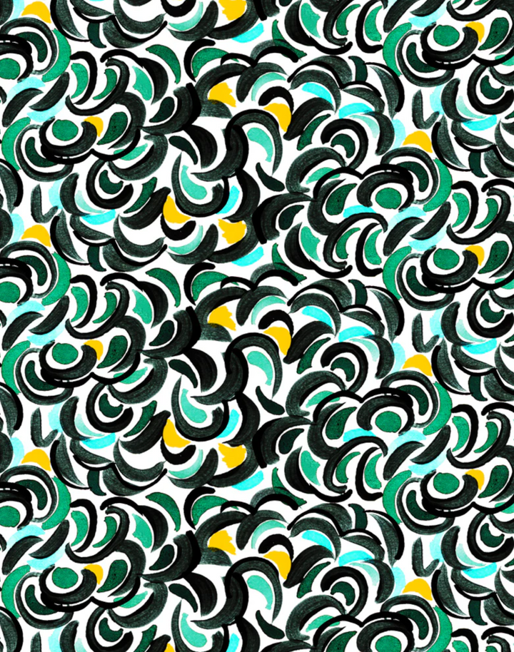 Abondance Green, Cotton/Linen