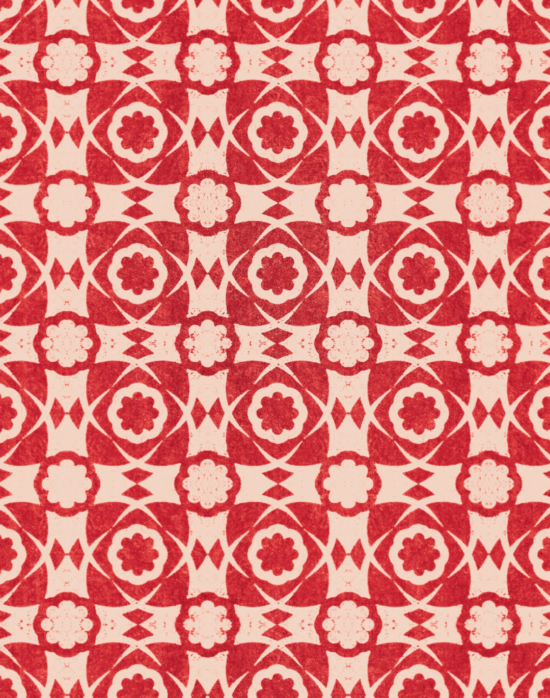 Aegean Tiles, Red