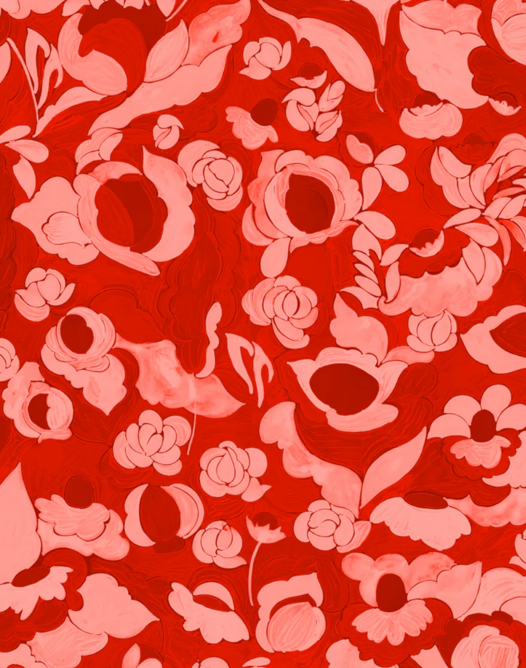 Amalia Red, Cotton/Linen