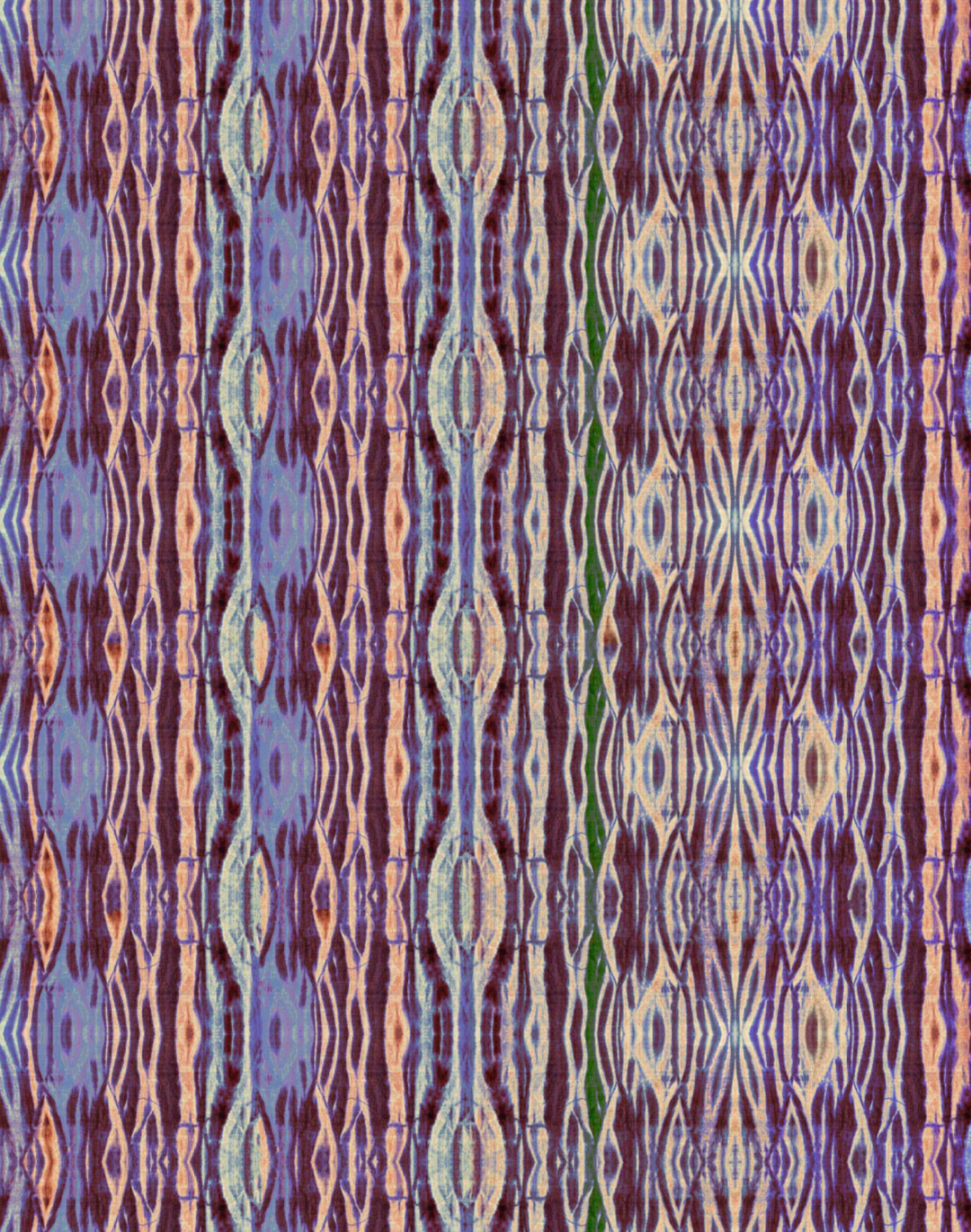 Arashi Stripe, Plum