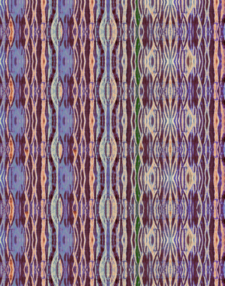 Arashi Stripe, Plum