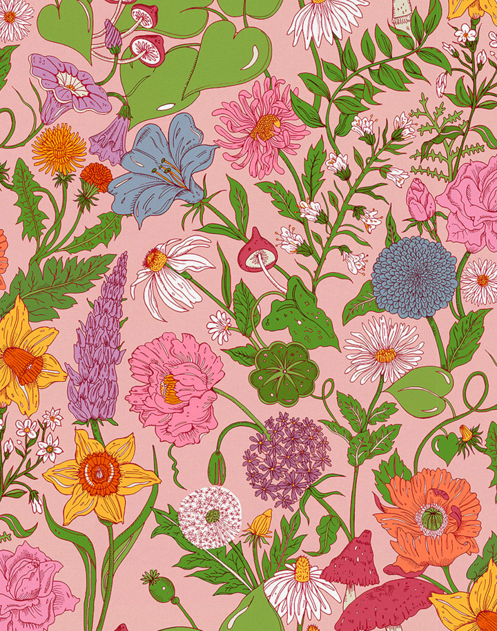 Bloom, Flamingo Pink