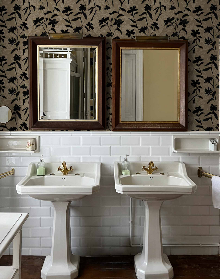 Blooming Damask Black PL5002-1