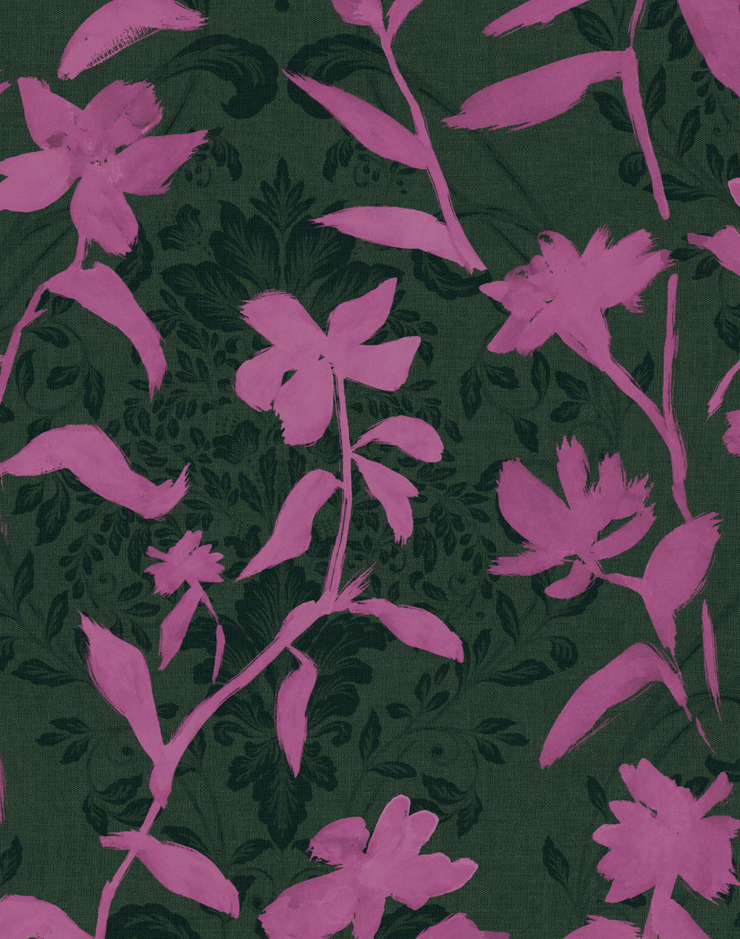 Blooming Damask Fuchsia PL5002-6