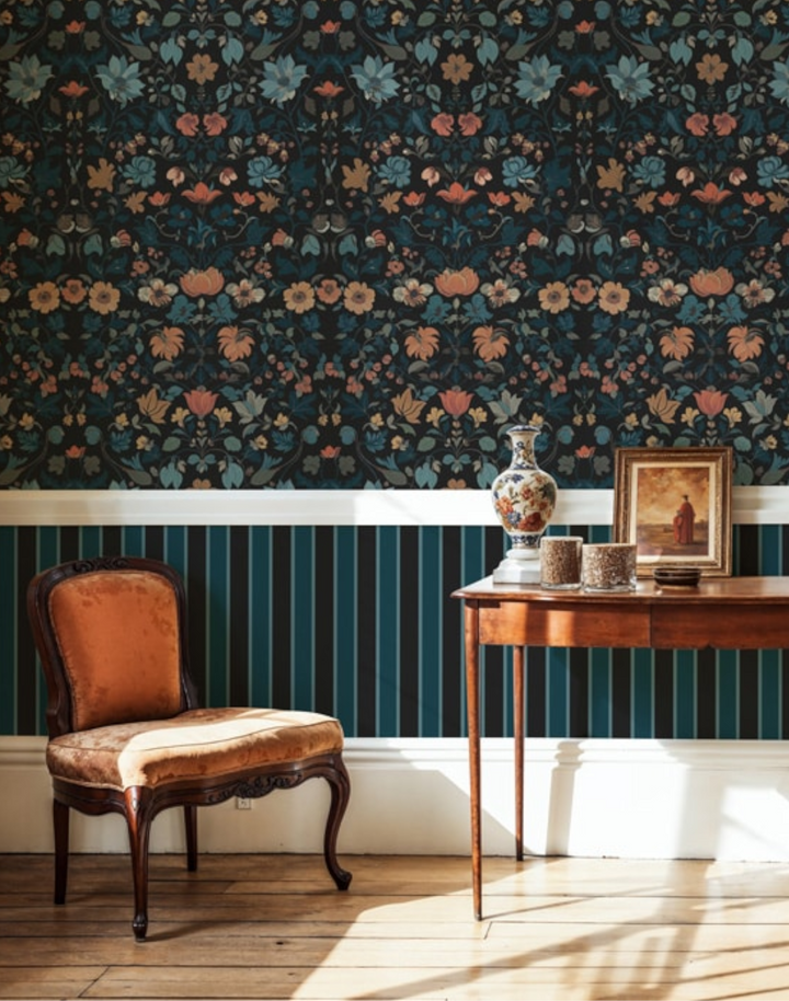 Bocage Stripe, Midnight