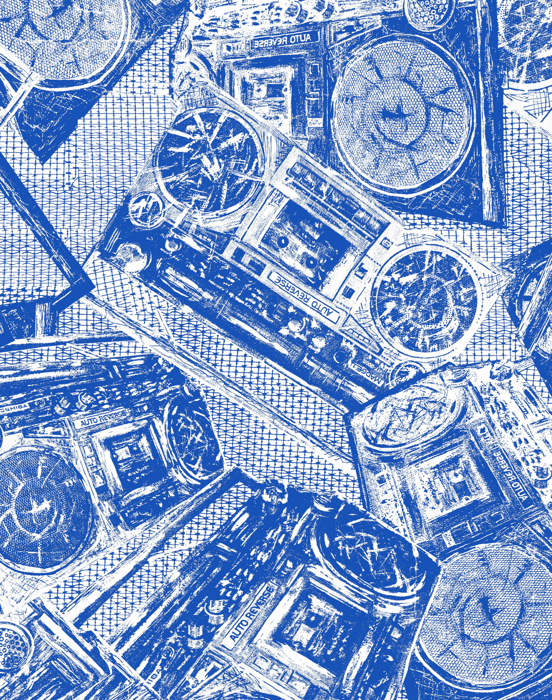 Boom Box, China Blue