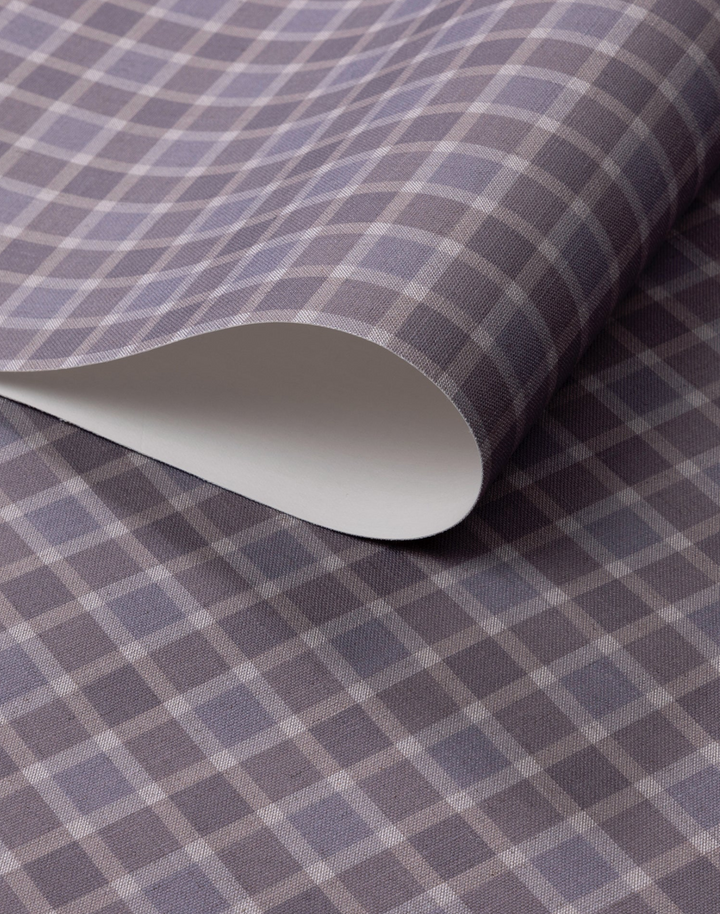 Check Plaid, Dusty Plum