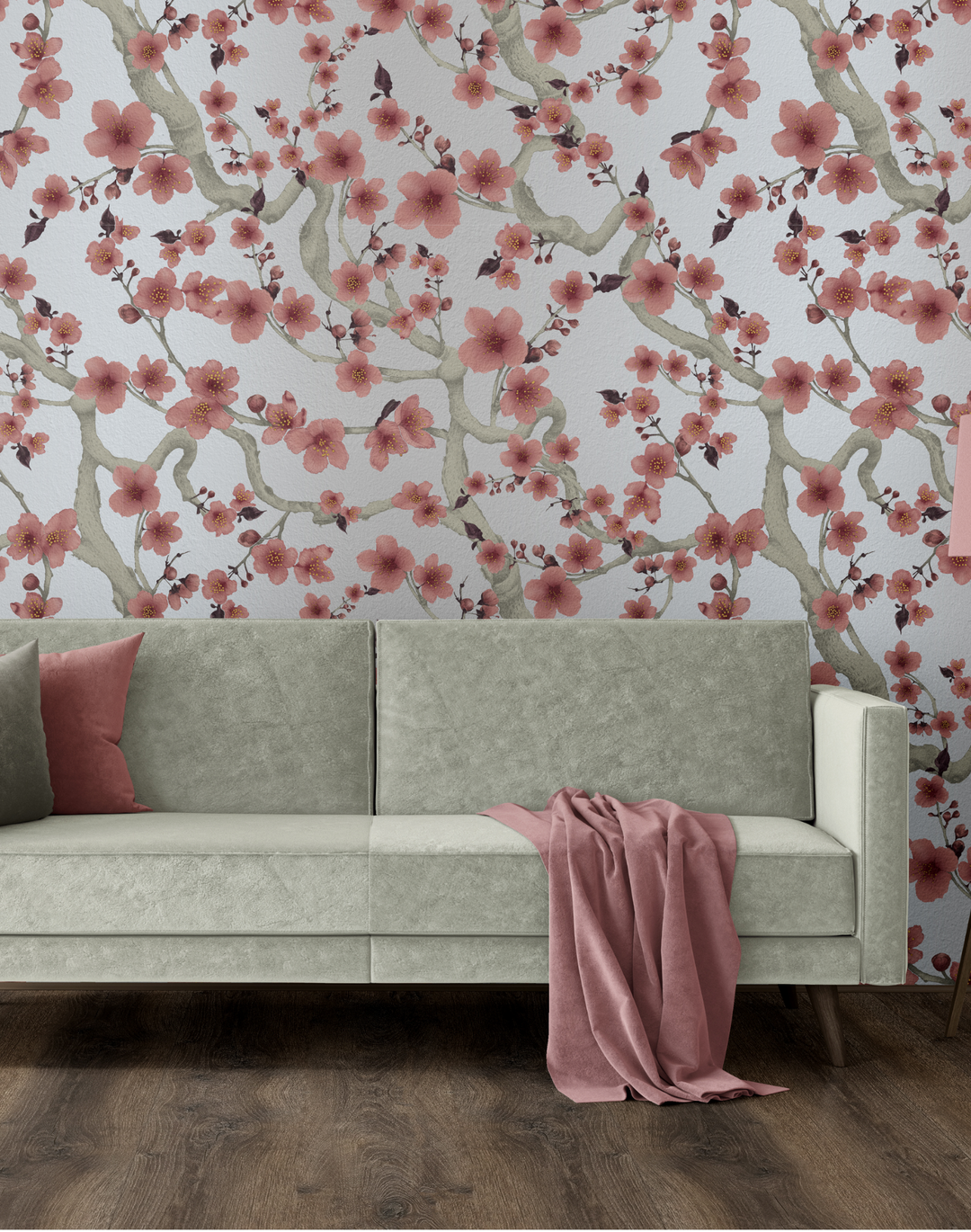 Cherry Blossom Floraison, Apricot on Sand
