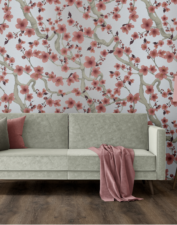 Cherry Blossom Floraison, Apricot on Sand