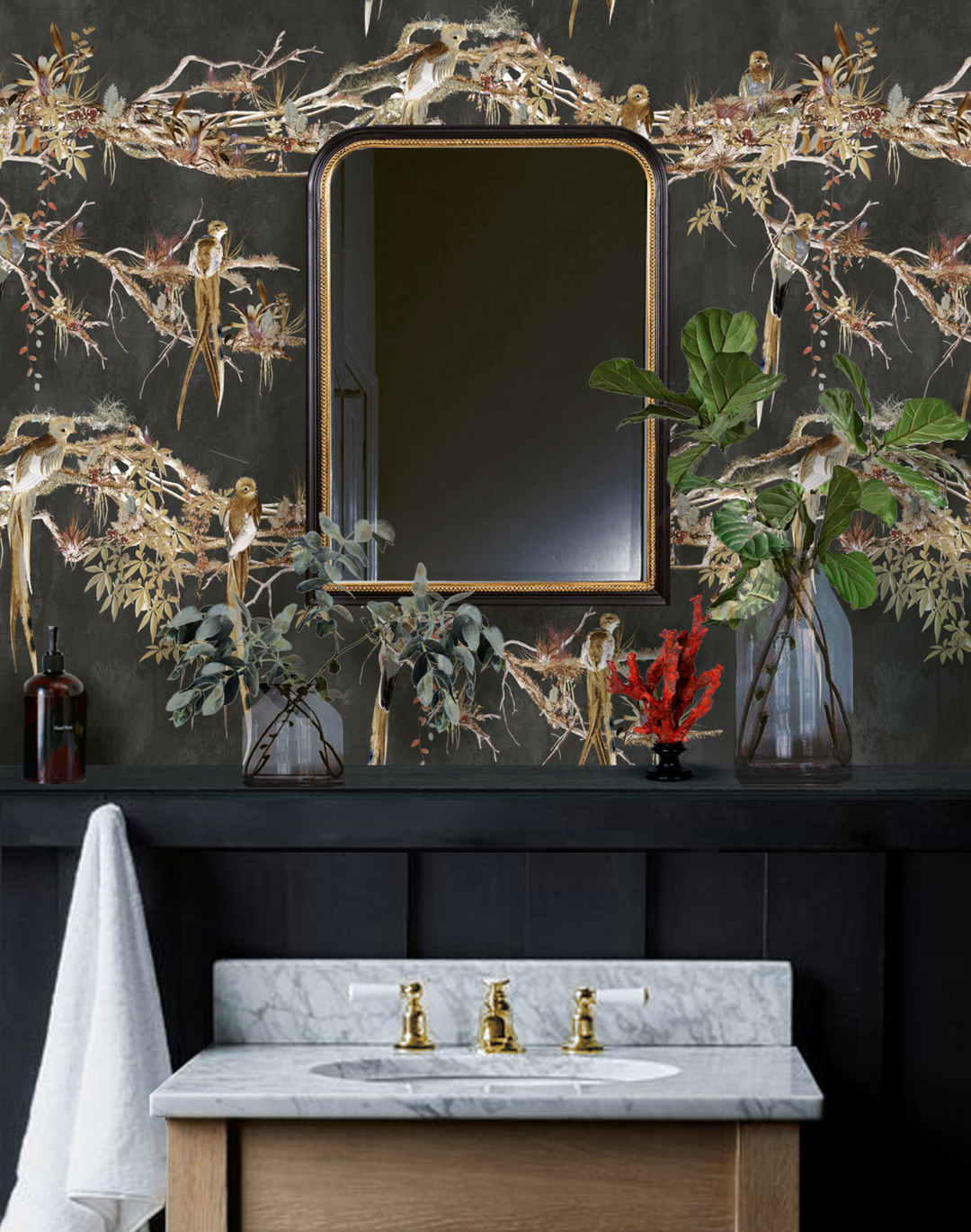 Chinoiserie, Charcoal