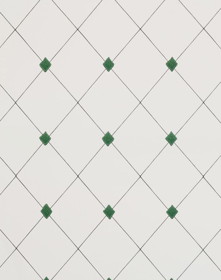 Diamond Trellis, Green