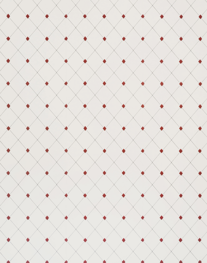 Diamond Trellis, Red