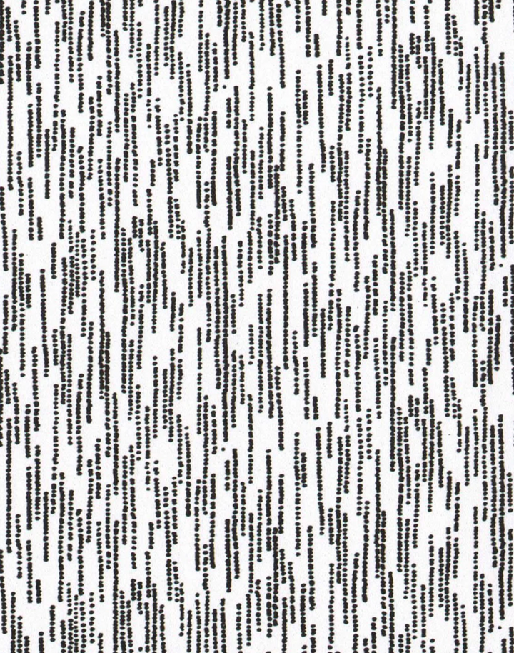Dots, Black on White
