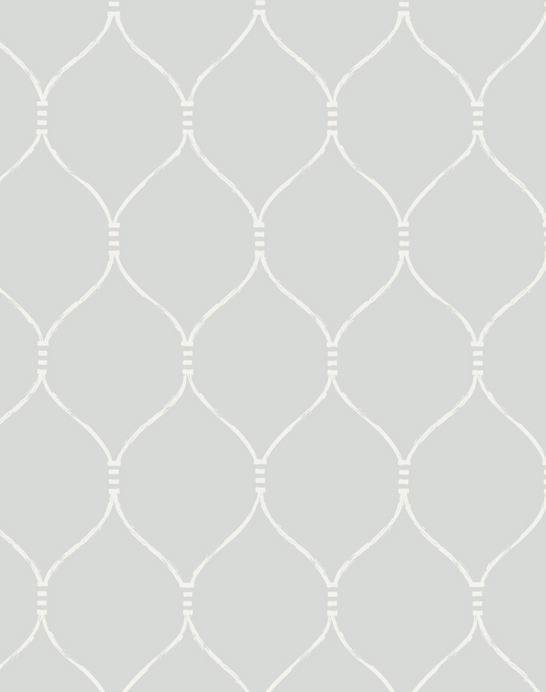 Espalier, Eggshell Blue/White