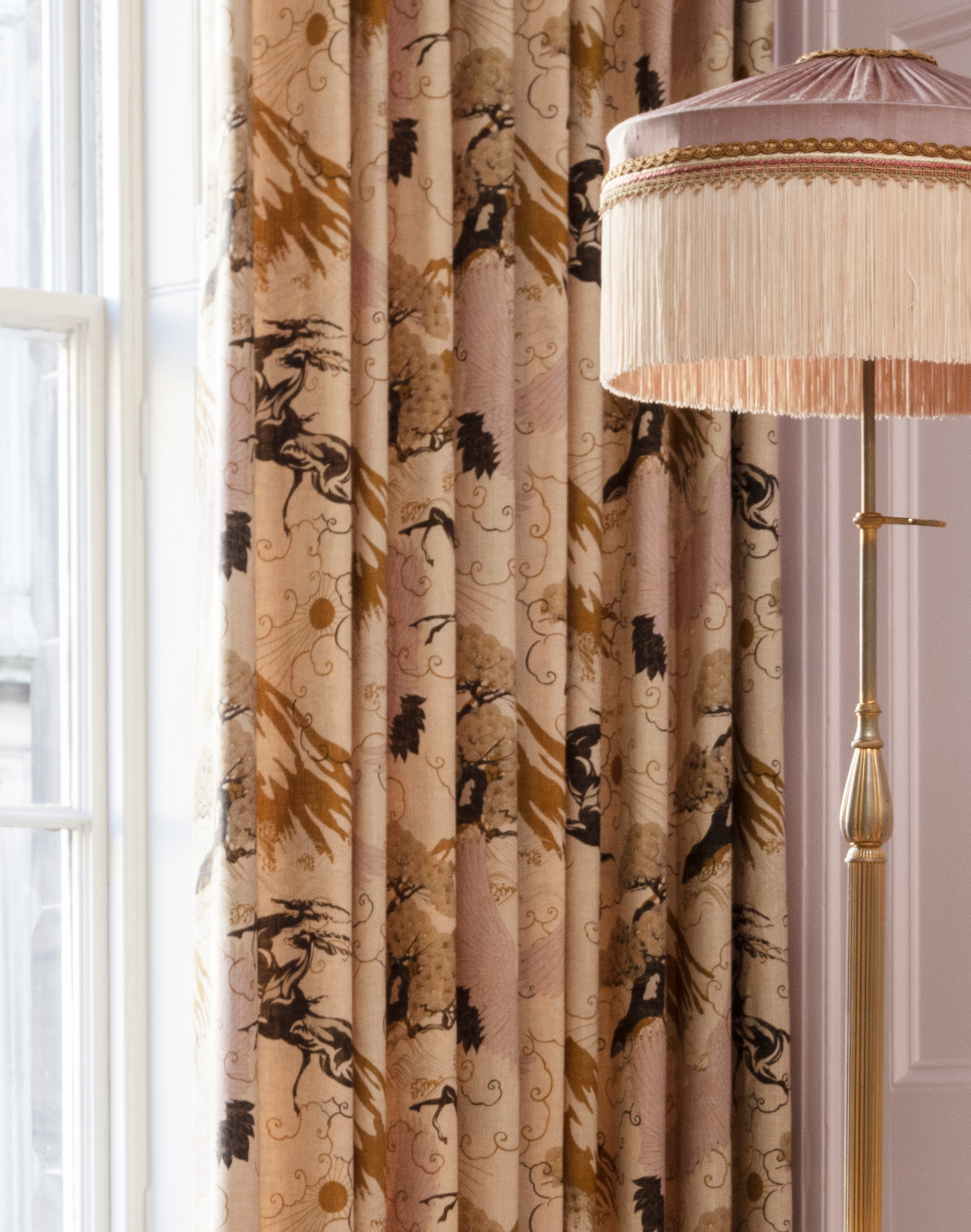 Eternal Toile, Viscose and Linen Fabric