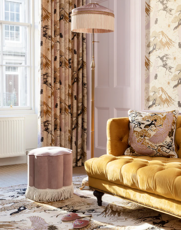 Eternal Toile, Viscose and Linen Fabric