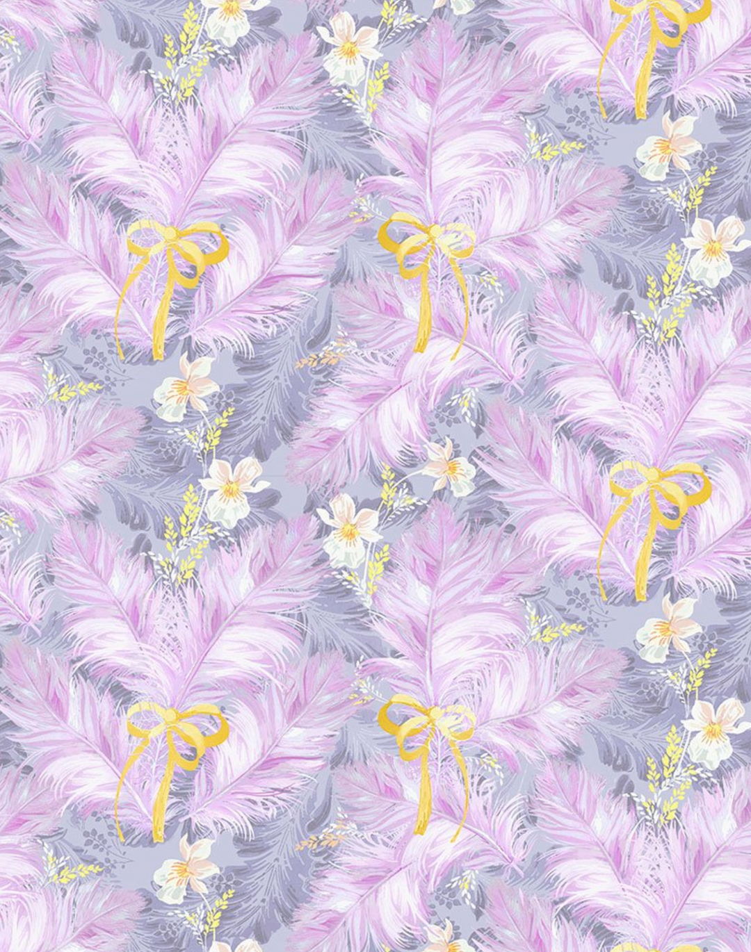 Feathered Folly - Dreamy, Lilac & Lilac