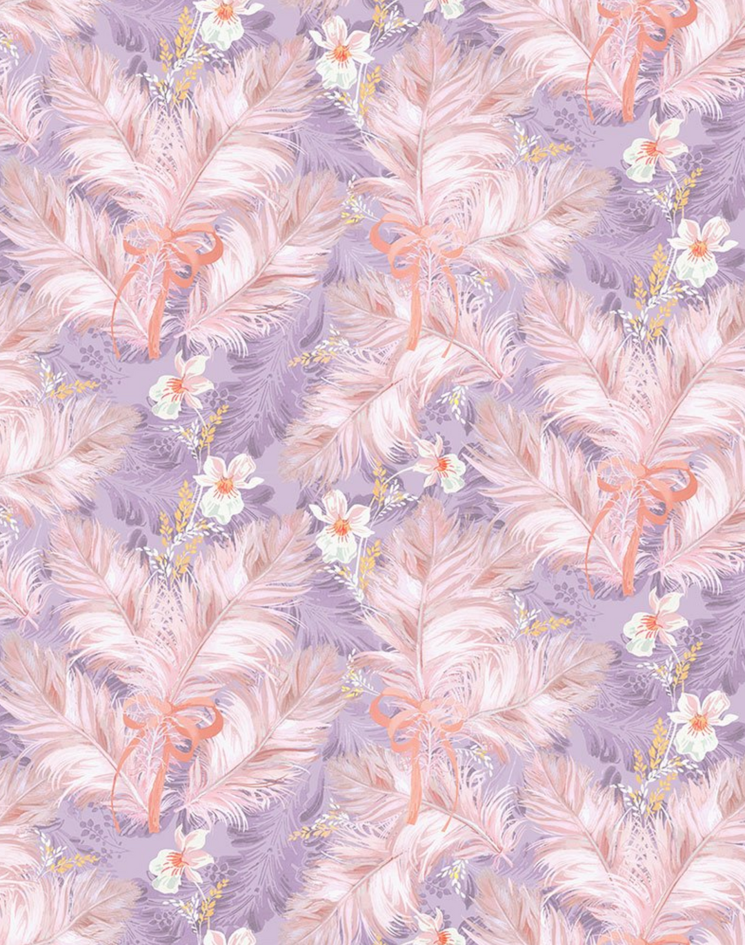 Feathered Folly - Dreamy, Pink & Lilac