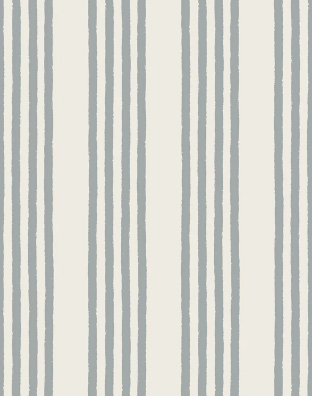 Fields Linen Fabric, Dusty Blue