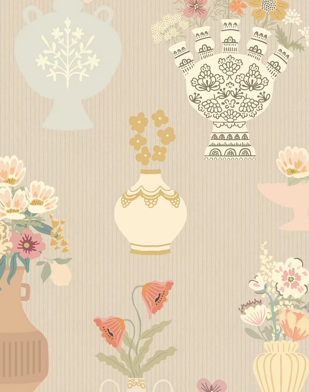 Floral Daiquiri, Misty Gray