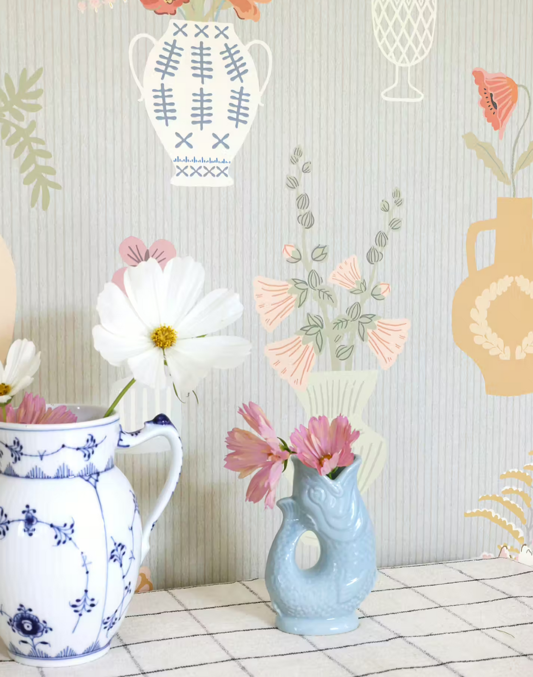 Floral Daiquiri, Morning Haze Blue