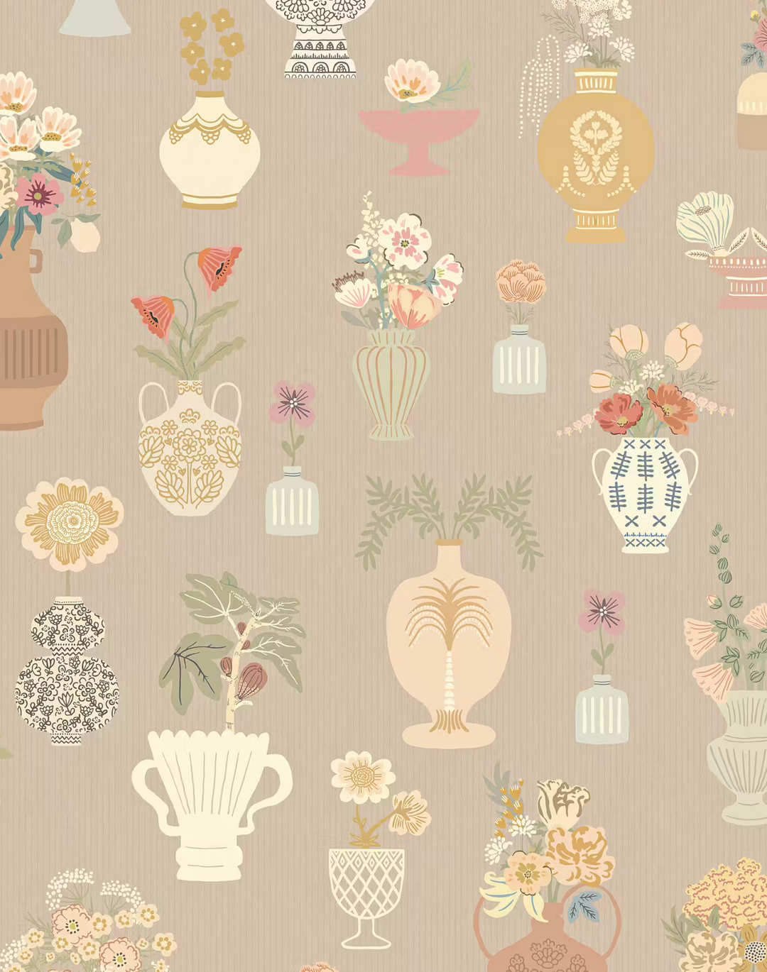 Floral Daiquiri, Veil Merino Brown