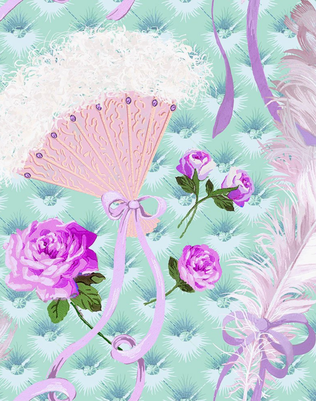 Floral Fanfare, Lilac