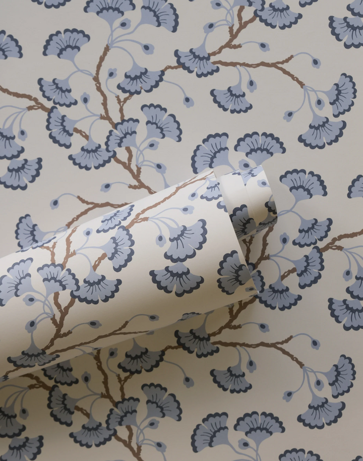 Ginko Garden, Faded Indigo