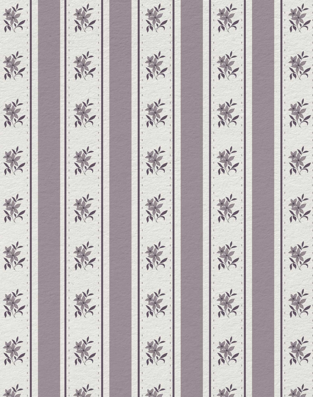 Glasshouse Stripe, Faded Mulberry
