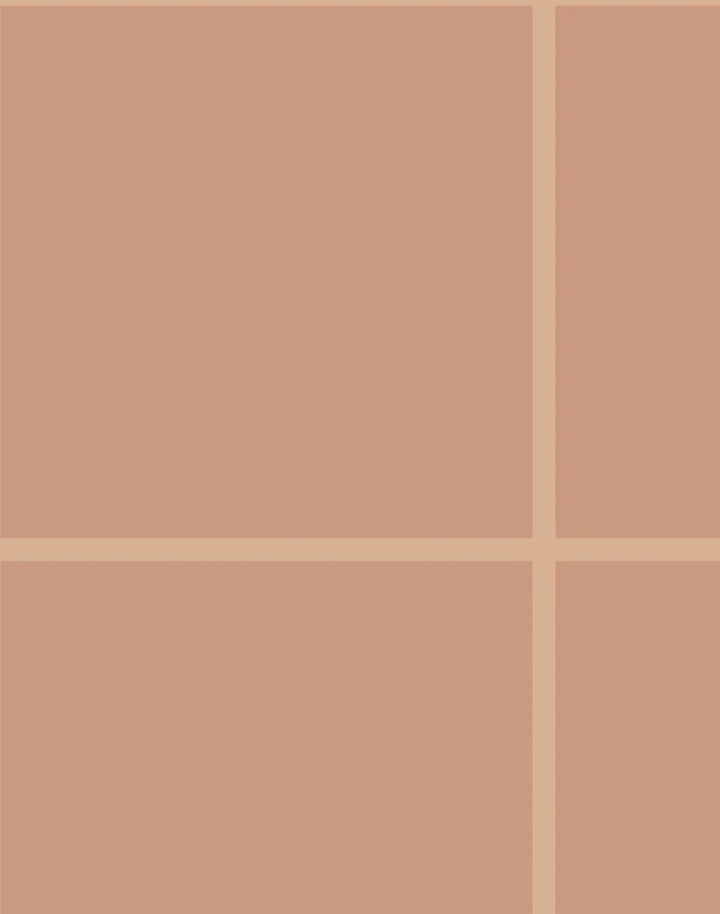 Grid - Large Bold, Line: Light Putty | Background: Putty