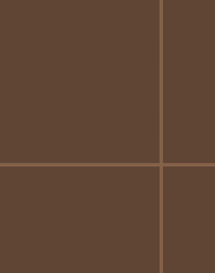 Grid - Large Thin, Line: Light Brown | Background: Brown