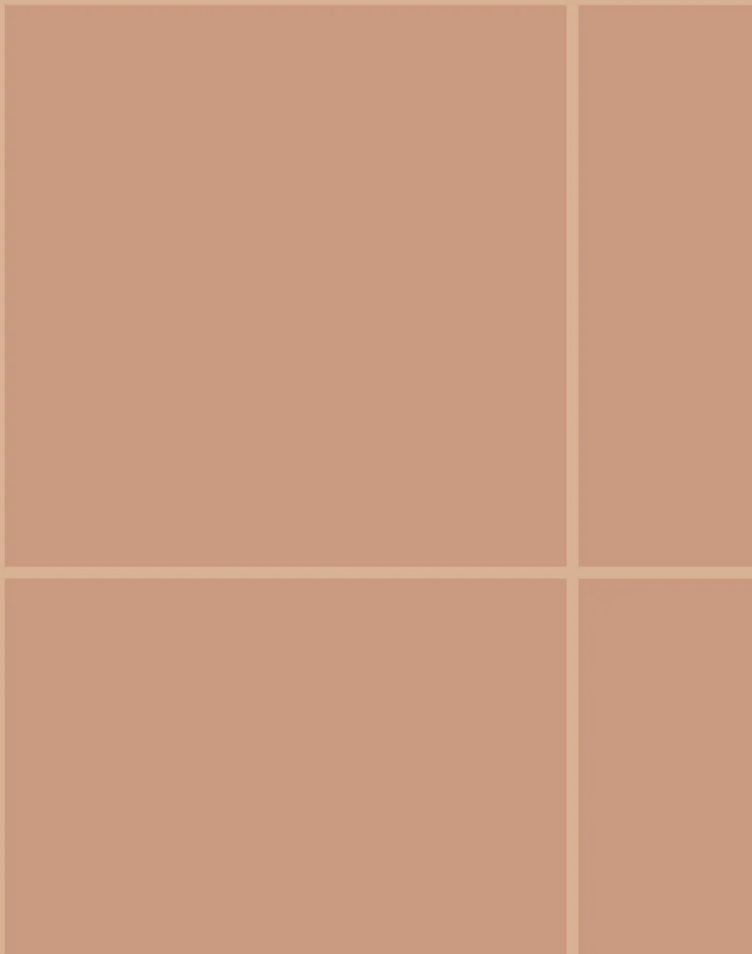 Grid - Large Thin, Line: Light Putty | Background: Putty