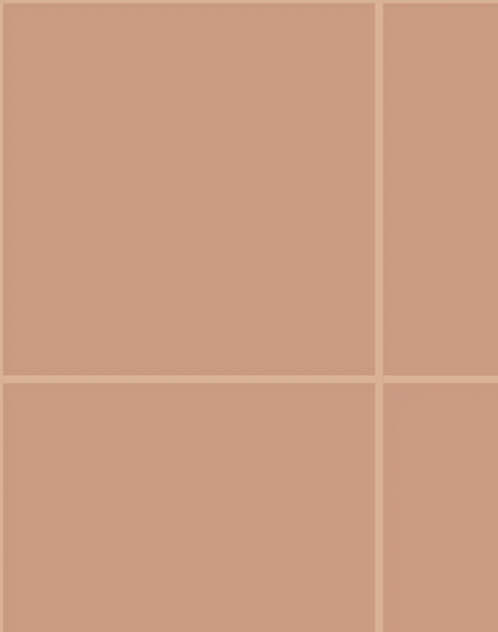 Grid - Large Thin, Line: Light Putty | Background: Putty