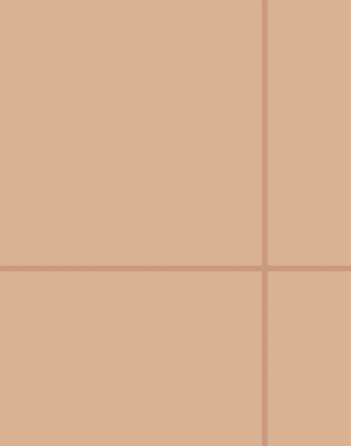 Grid - Large Thin, Line: Putty | Background: Light Putty