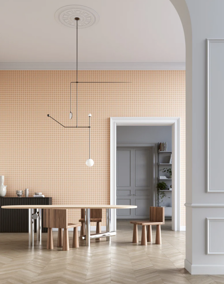 Grid - Small Bold, Line: Light Putty | Background: Putty