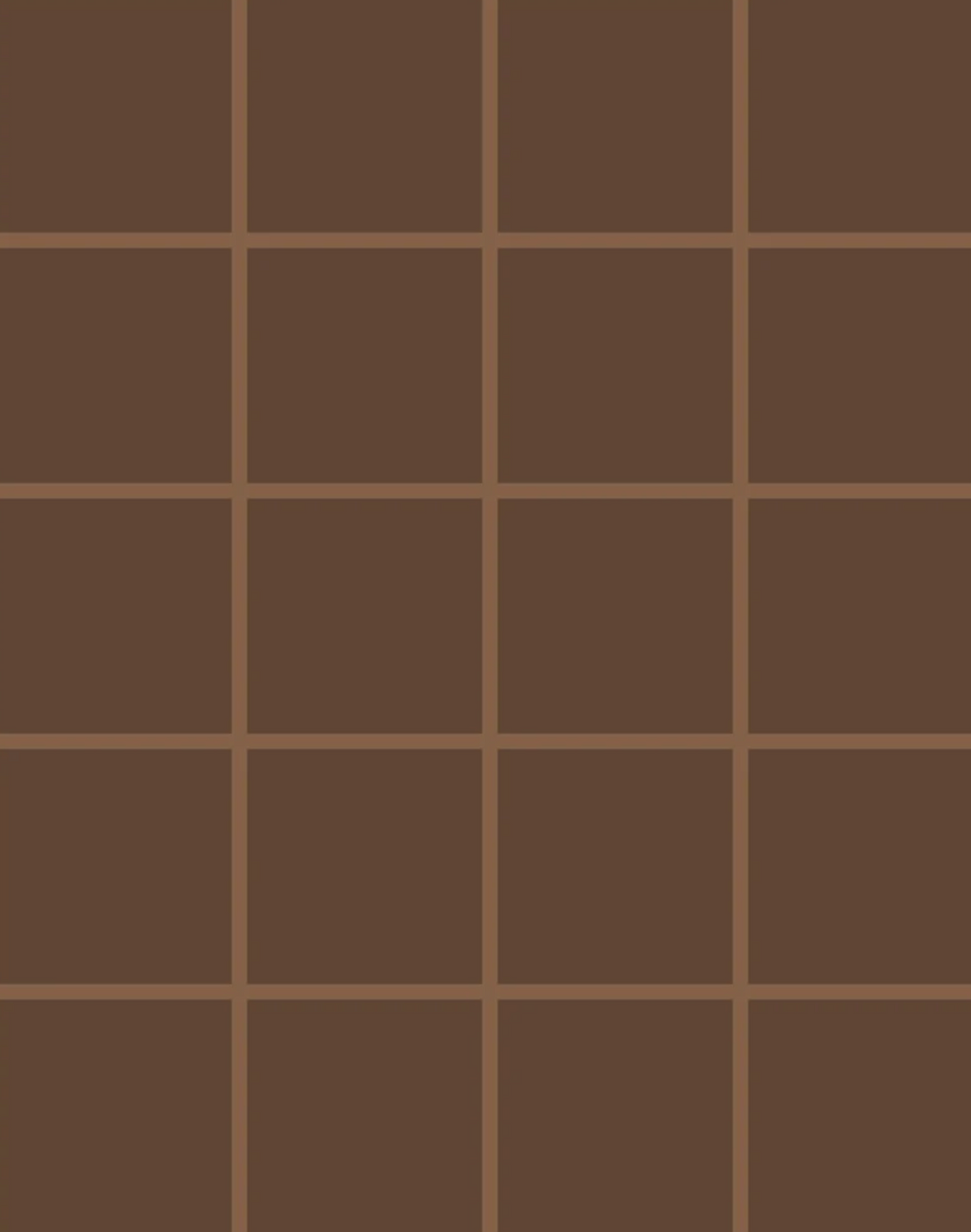 Grid - Small Thin, Line: Light Brown | Background: Brown