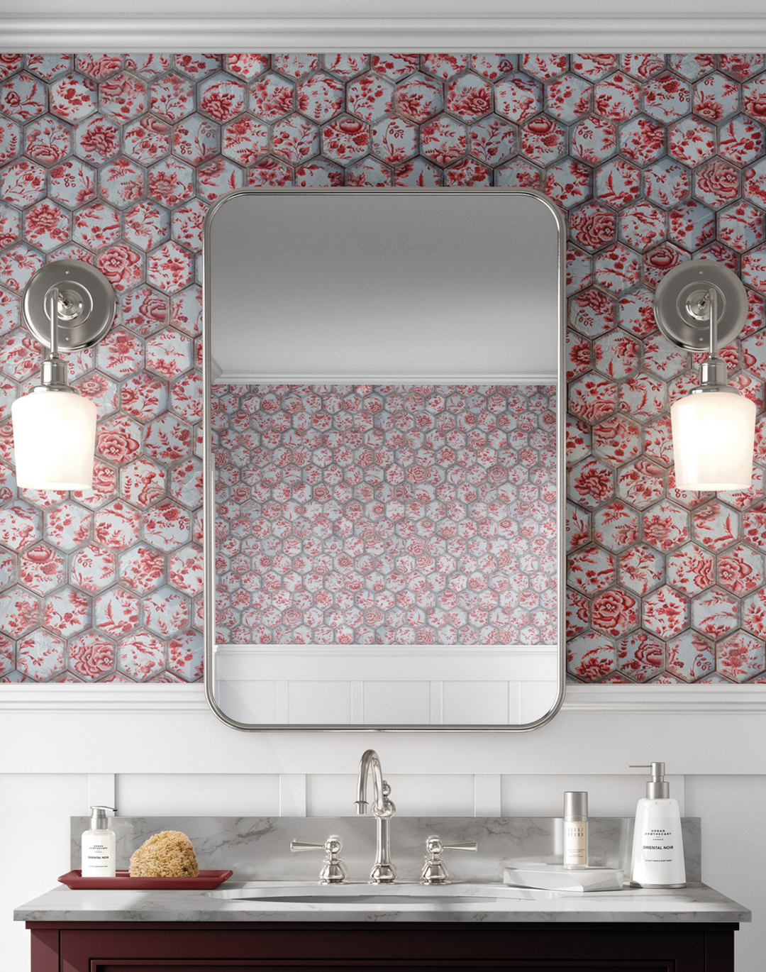 Hex, Royal Delft Red