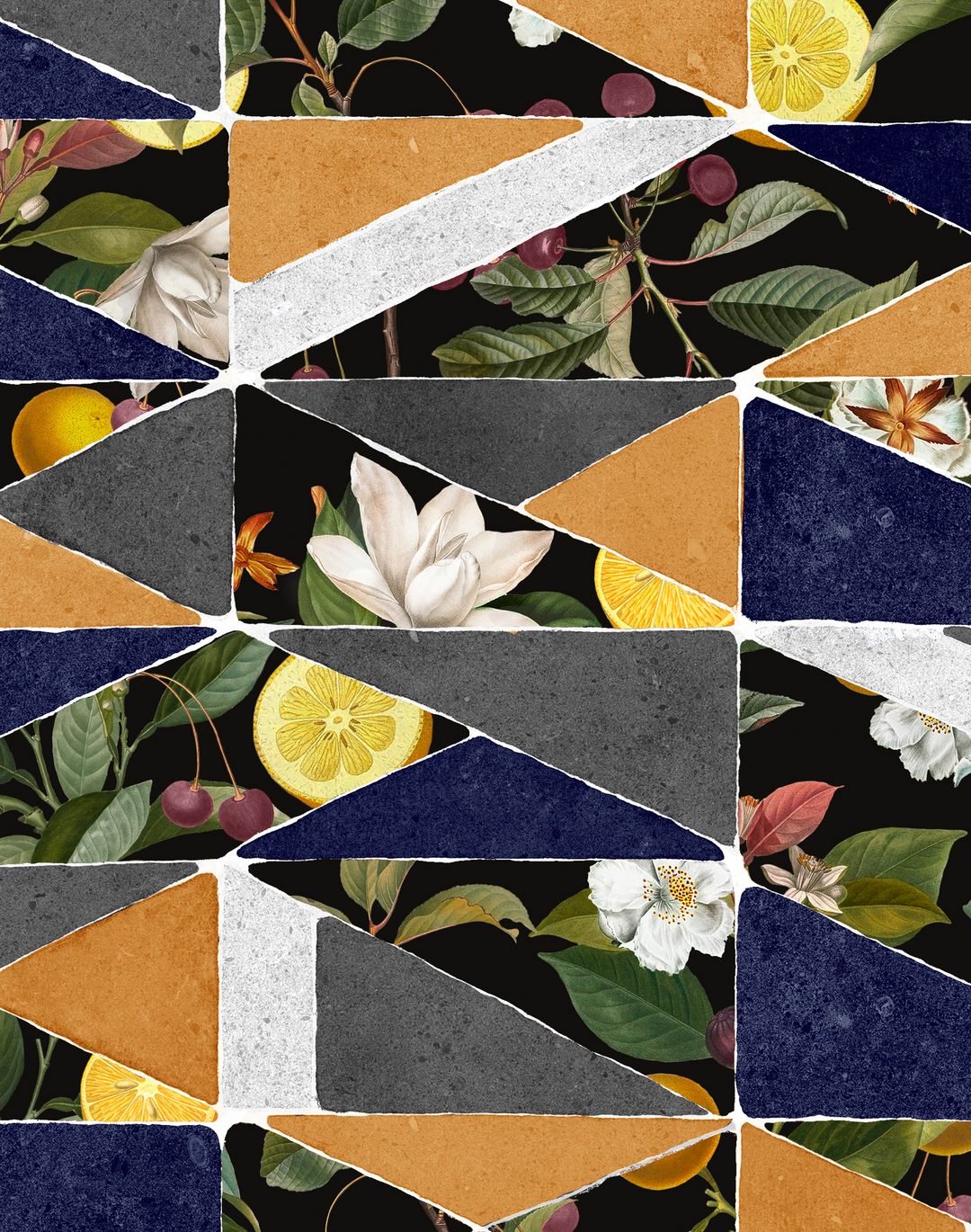 Hidden Fruits Ocher PL5005-2