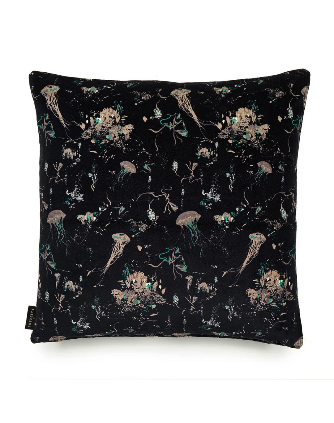 17 Patterns Jellyfish Navy Cushion