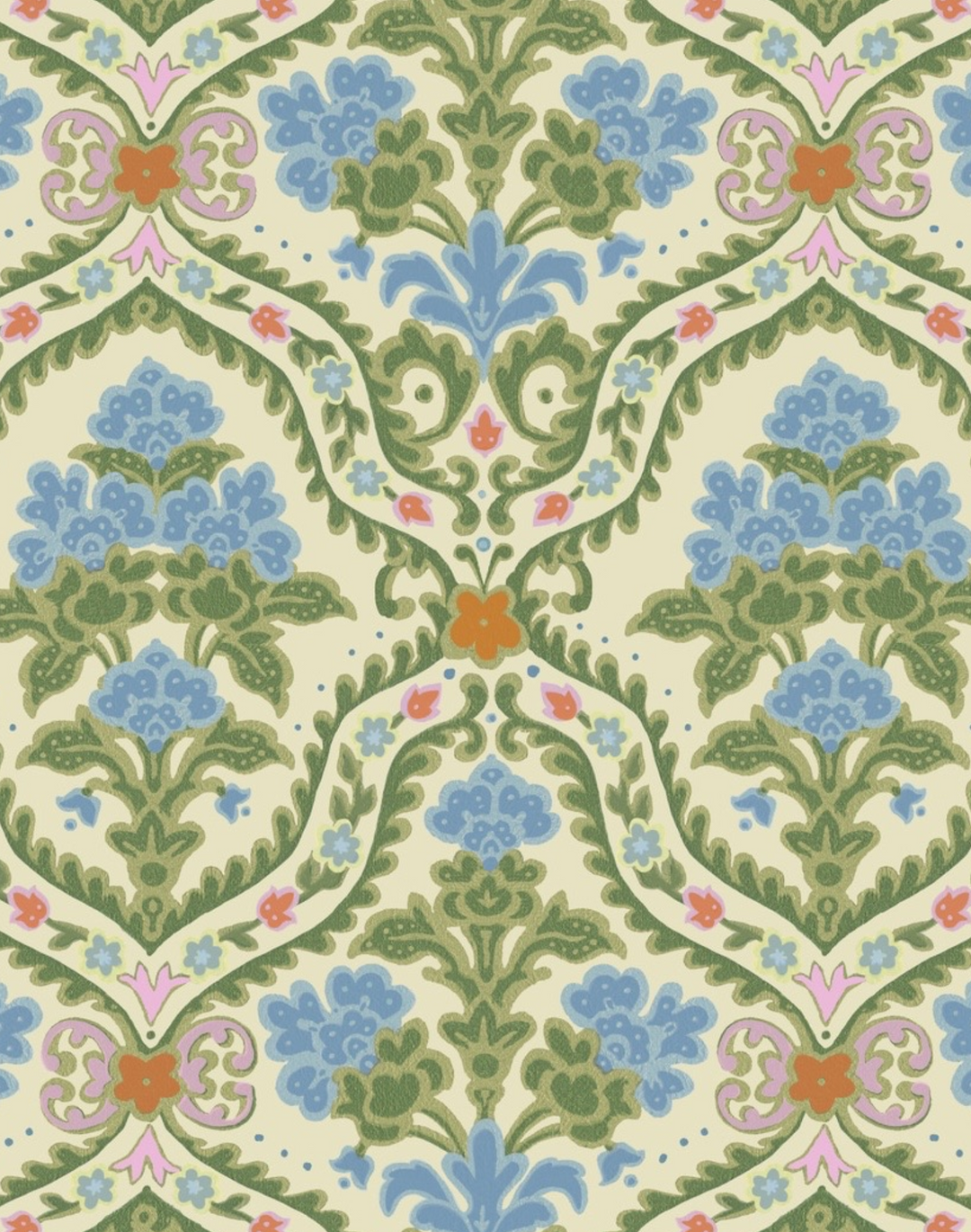 Joyce, Sorbet - Velvet Fabric