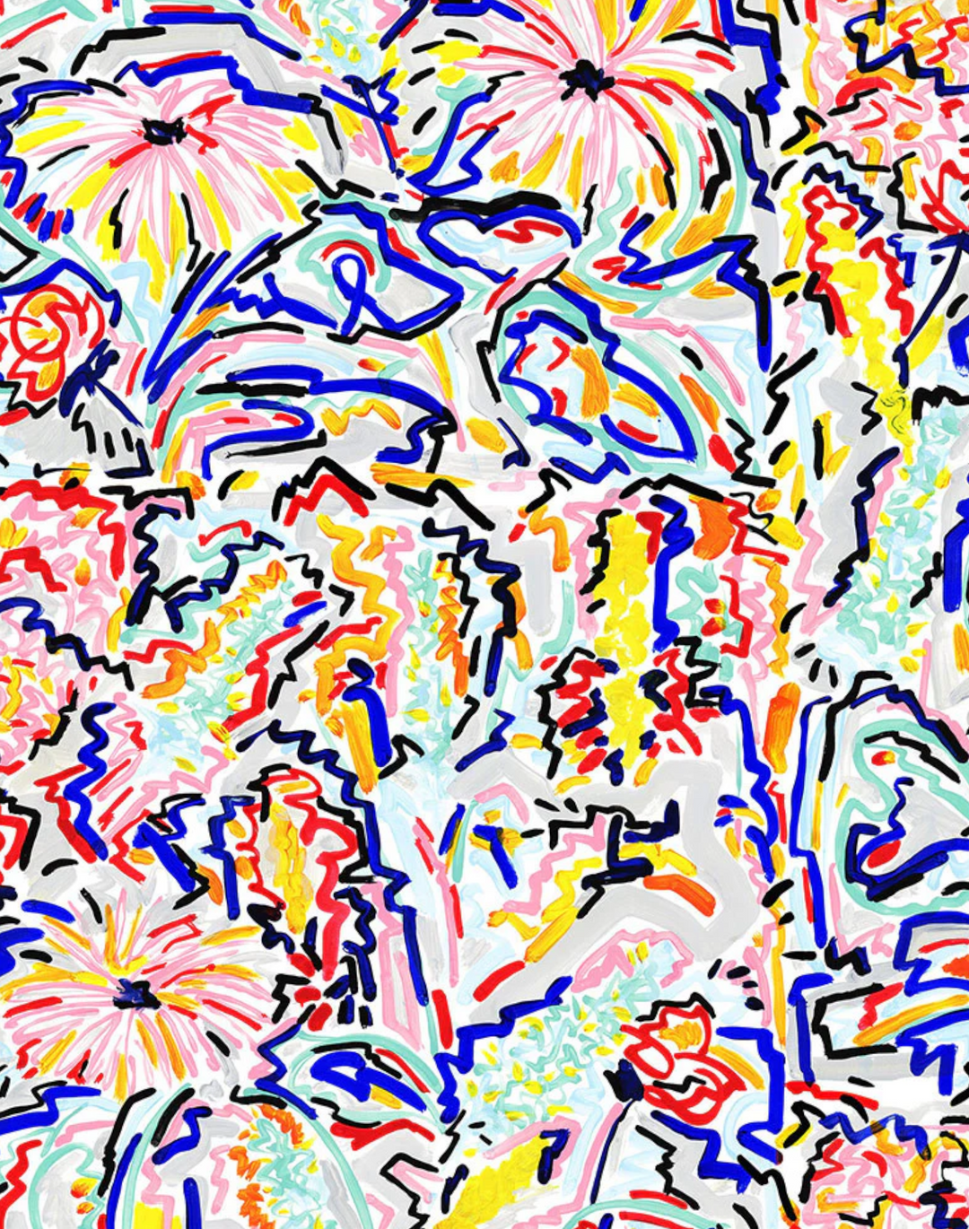 Joyful Blossom, Cotton/Linen