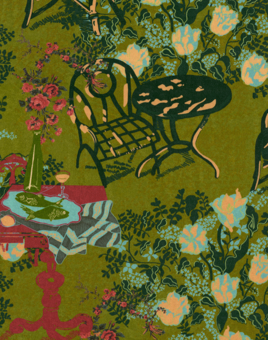 La Brasseria Fabric, Fern