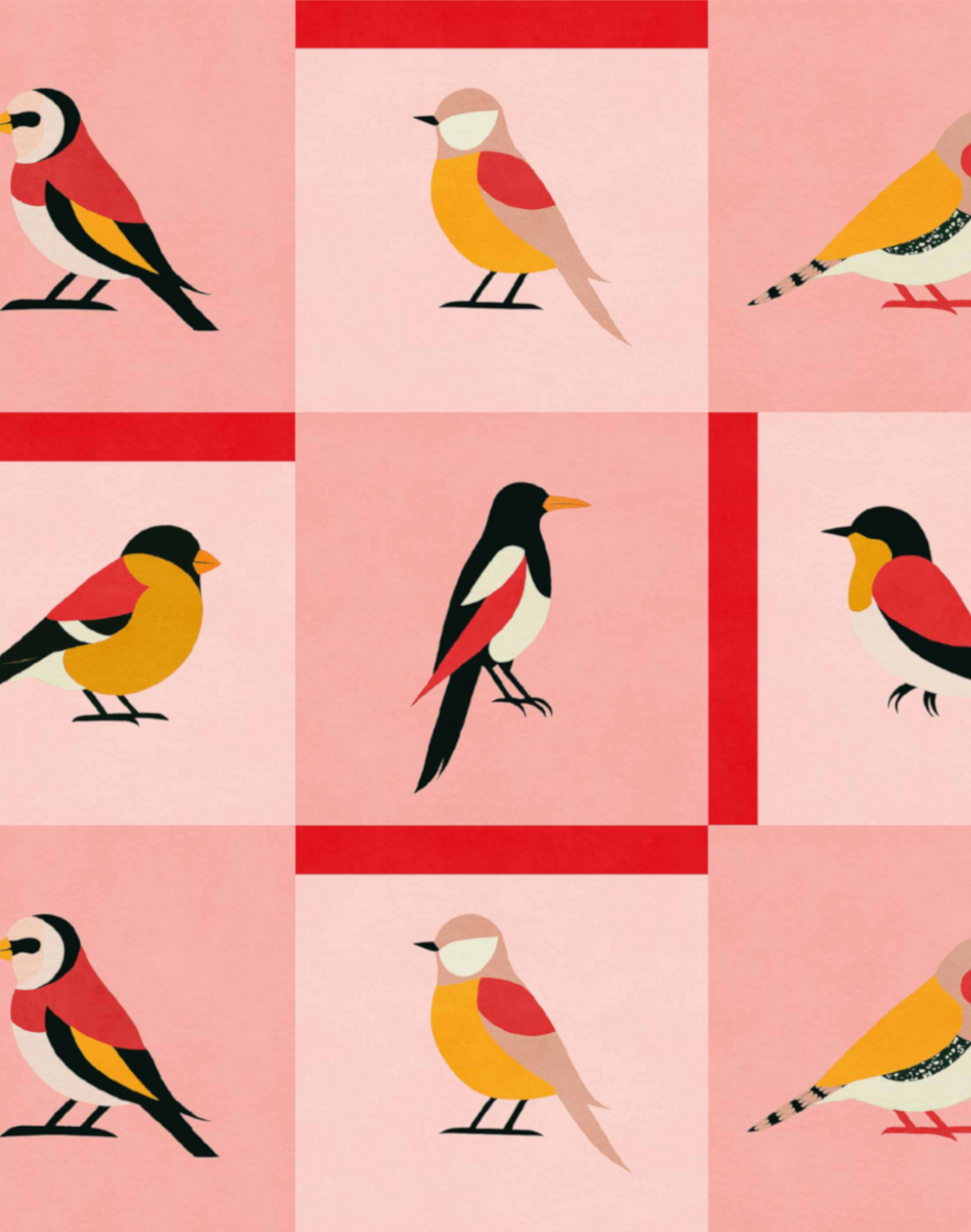 Like A Bird, Pink C00138N