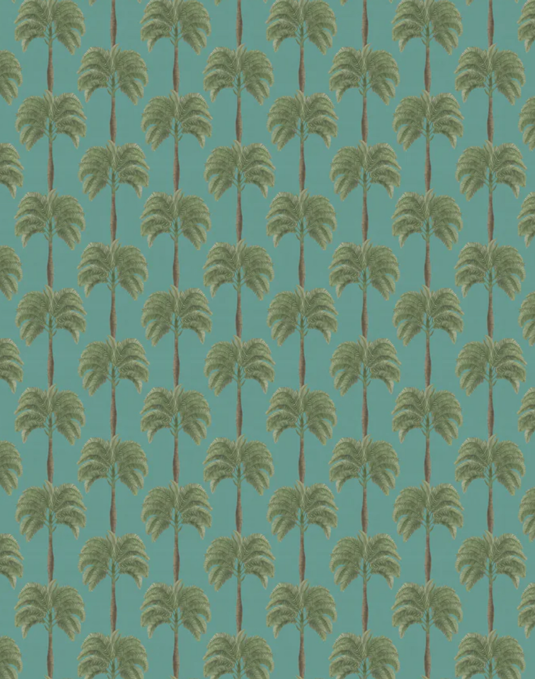 Little Palma Velvet Fabric, Bay