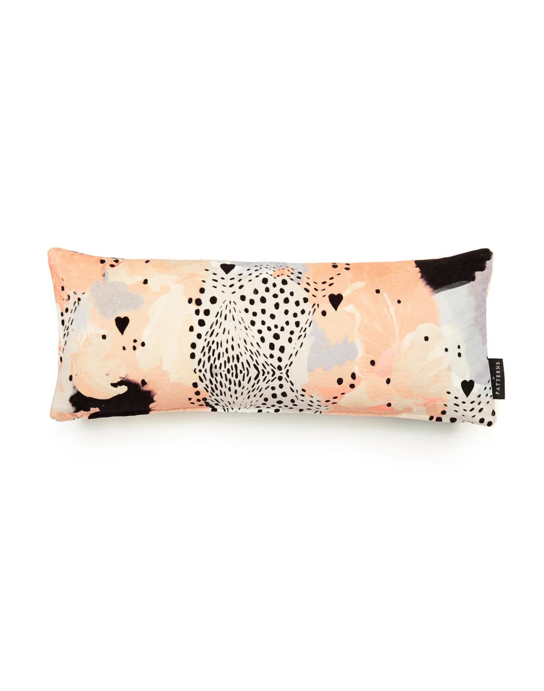 17 Patterns Leopard Love Peach Lumbar Cushion
