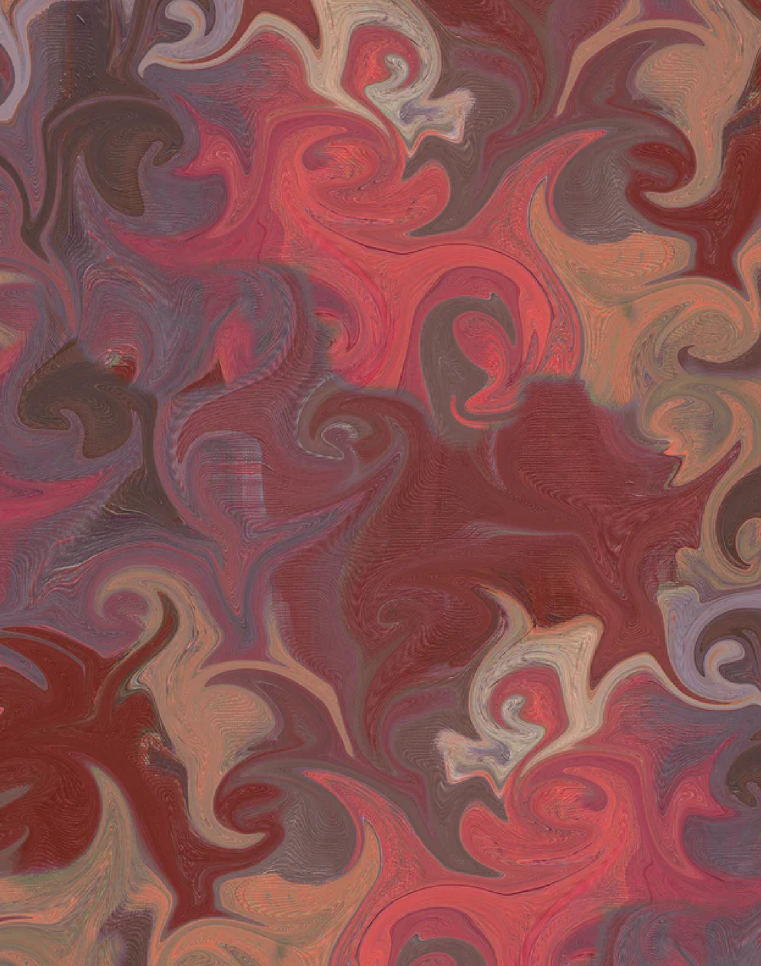 Marbled Ink, Pink