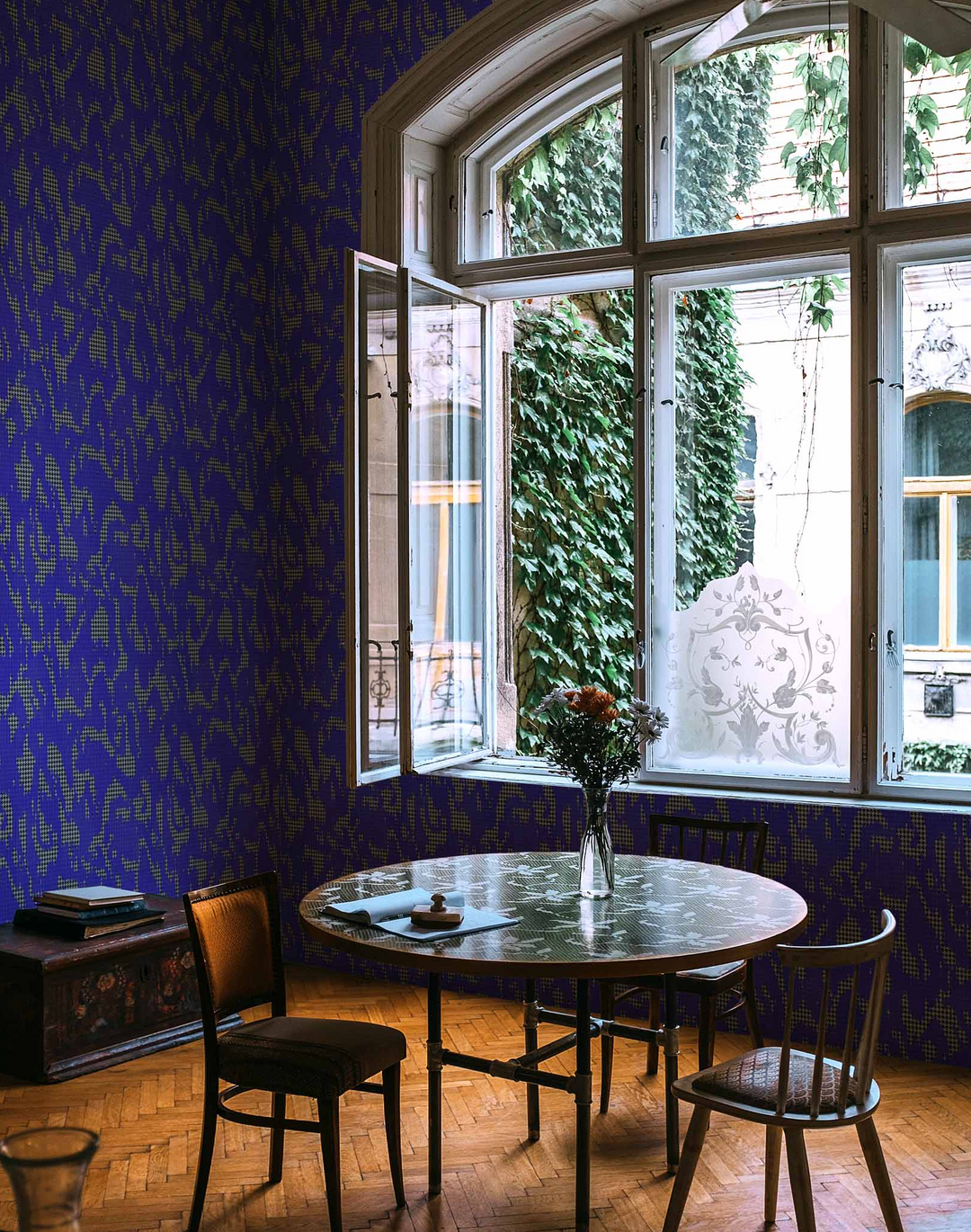 Moire Screen Blue PL5001-1