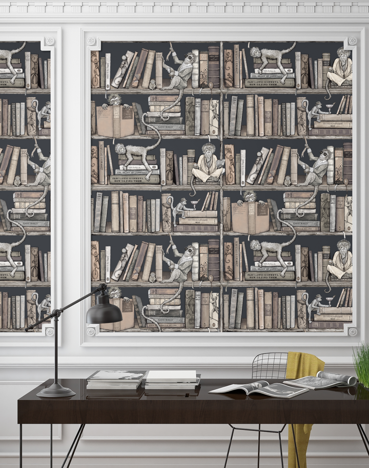 MONKEY LIBRARY TAUPES