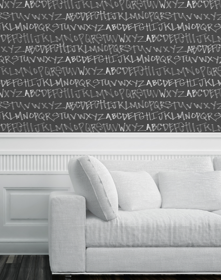 NYC Alphabet, Chalkboard